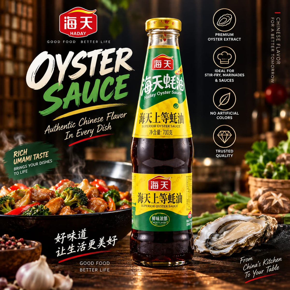 Haday Oyster Sauce - 700g