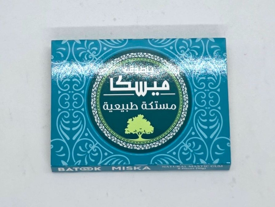 لبان ميسكا بنكهة المستكة الطبيعية المنعشة 8 قطع