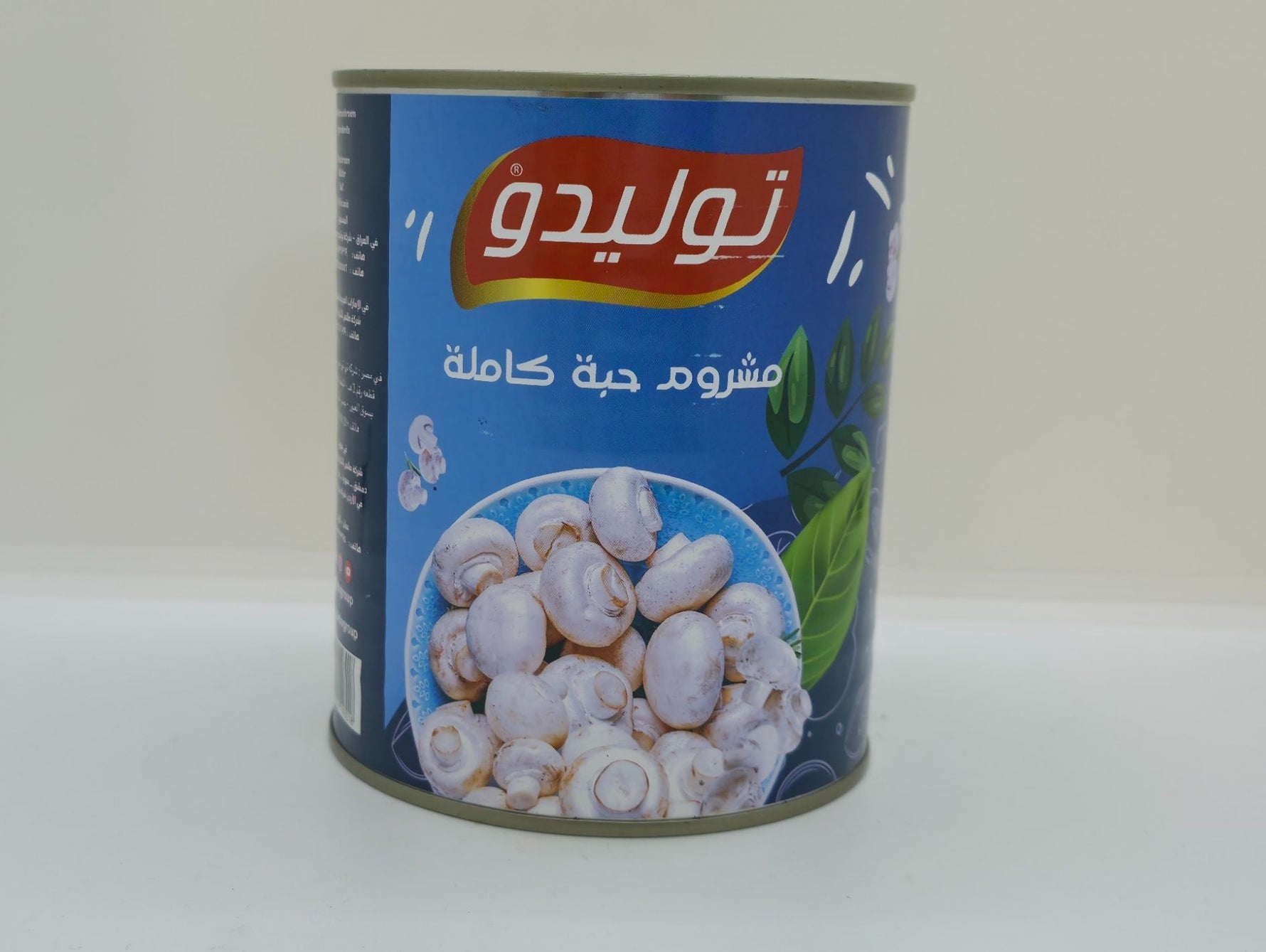 مشروم حبة كاملة 800 جرام من توليدو